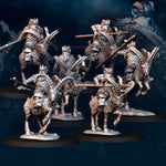 Silver Goat Dwarves Riders