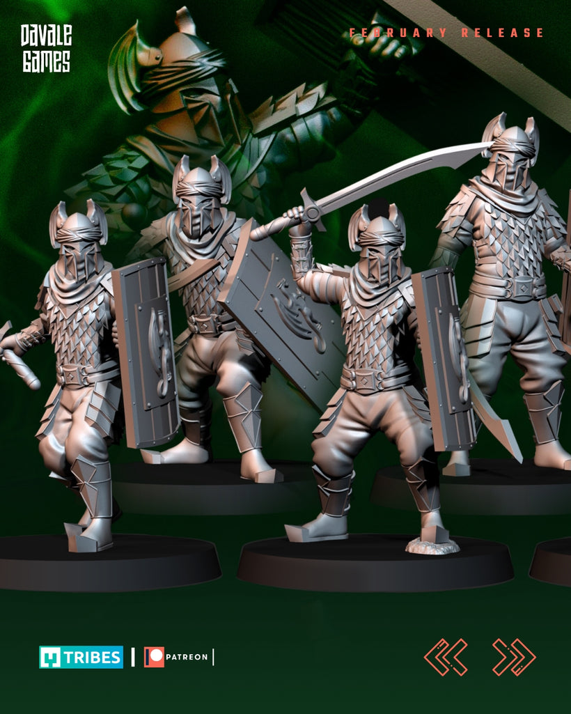 Dragon Warriors - Sword and Shield
